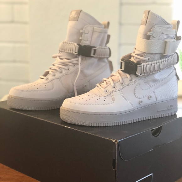 nike sf af1 vast grey